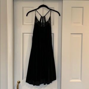 Velvet, swing dress